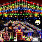 String Lights, 400 LED, 33 ft, Multicolor, 8 Lighting Modes