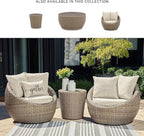 Signature Design by Ashley Danson Bohemian Outdoor End Table, Light Brown