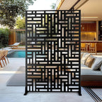 Outdoor Privacy Screen, Freestanding Privacy Fence Panels by FENCY