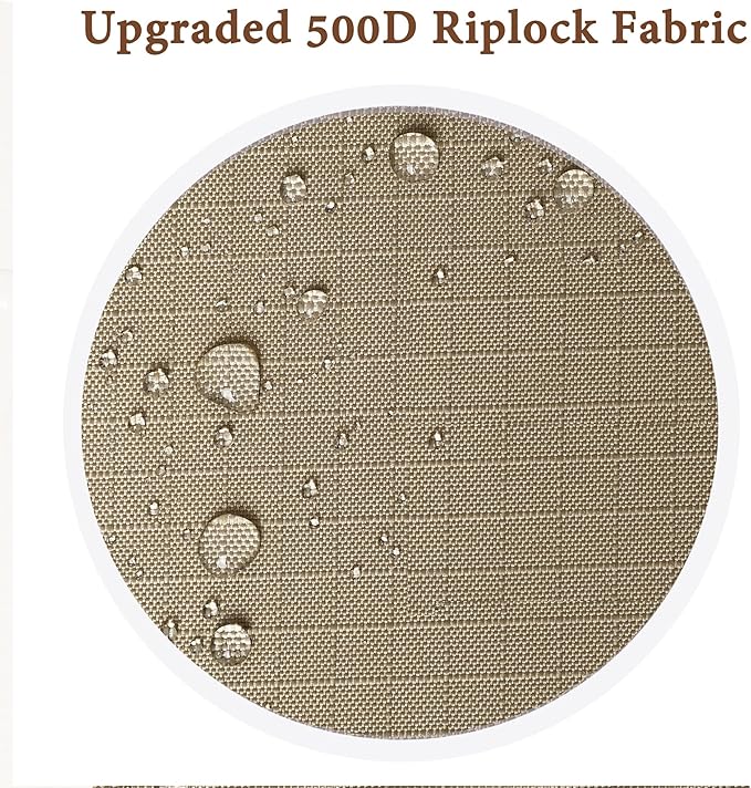 SCOCANOPY Replacement Cover Compatible with Home Depot Hampton Bay Pergola # GFM00467F,GFM00469A,(Khaki)