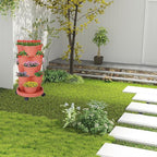 5-Tier Vertical Garden Tower Stackable Planter for Strawberries, Flowers, Vegetables & Herbs(Indoor & Outdoor)