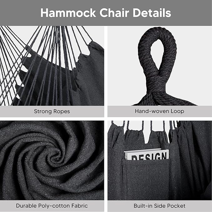 SUNCREAT 2-in-1 Convertible Portable Double Hammock with Stand Included, Outdoor Hammock and Stand, Patented, Sea Blue