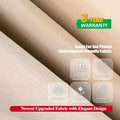 Patio Dining Set Cover, 90x60 Inch, Beige Waterproof UV Resistant