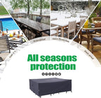 F&J Outdoors Heavy Duty Waterproof Anti-UV Rip-stop Fabric Extra Large Patio - Image 8