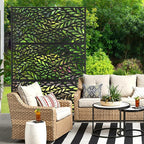 Metal Privacy Screen for Outdoor & Indoor Use, Free Standing Privacy Screen for - Image 7