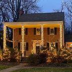 String Lights 272 Ft 1000 Warm White LEDs with Remote and 8 Modes