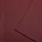 NICOLE MILLER NEW YORK Canvas Indoor/Outdoor Grommet Top Curtain Panel Pair, 54"x108", Red