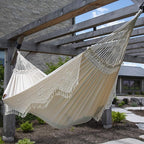 Vivere Authentic Brazilian Elegant Hammock - 450 lb Capacity