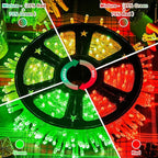 String Lights 168 ft Outdoor Color Changing LED with Remote and Reel