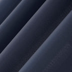 Sun Zero Marina Indoor/Outdoor UV Protectant Energy Efficient Grommet Curtain Panel, 54" x 108", Navy Blue