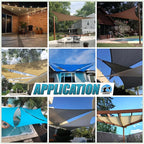 Amgo Custom Size 11' x 16' x 19.4' Gray Right Triangle Sun Shade Sail UPF50+ AGTAPRT12, Order to Make Canopy Awning, Water & Air Permeable, Commercial Standard (We Customize)