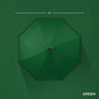 Best Choice Products 10ft Solar Polyester LED Lighted Patio Umbrella w/Tilt Adjustment and UV-Resistant Fabric
