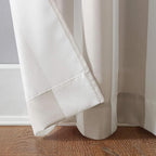 Sun Zero Valencia Cabana Stripe Indoor/Outdoor UV Protectant Energy Efficient Grommet Curtain Panel