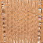 Flash Furniture Lila 4 Pack Beige Rattan Indoor-Outdoor Restaurant Stack Chair | Versatile and Stylish Seating