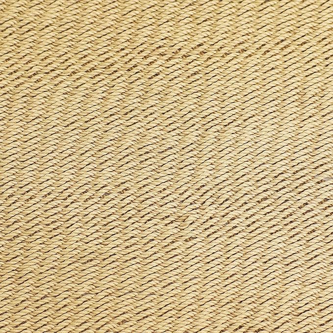 Sunnydaze Soft-Spun Polyester Rope Double Hammock for Outside - 600-Pound Weight Capacity Extra Large Hammock - Tan