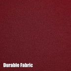 BONZER Waterproof Indoor/Outdoor Curtains for Patio Thick Privacy Extra Wide Grommet Curtains for Bedroom, Living Room, Porch, Pergola, Cabana, 1 Panel, 150W x 108L inch, Red