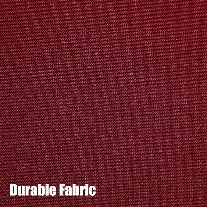 BONZER Outdoor Curtains for Patio Waterproof Thick Privacy Grommet Light Filtering Outside Curtains for Porch Pergola Gazebo Deck, 1 Panel, 84W x 108L inch, Red