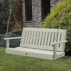highwood AD-PORL2-WAE Lehigh Porch Swing, 4 Feet, Whitewash