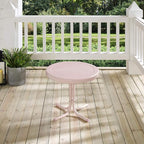 Crosley Furniture Griffith Weather Resistant Retro Metal Outdoor Side Table - Image 10