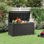 NUNU LAB 180 Gallon Outdoor Storage Box Waterproof, Outside Package Delivery - Image 8