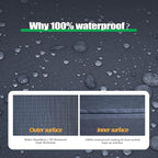 F&J Outdoors Patio Furniture Covers Waterproof UV Resistant Rip-stop Fabric - Image 5