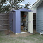 VEIKOU 4' x 4' Outdoor Storage Shed by WITHVEIKOUWITHLEISURELIFE